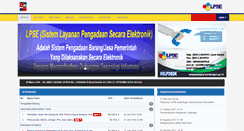 Desktop Screenshot of eproc.kotabogor.go.id